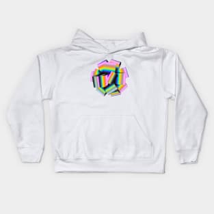 Rainbow Bow Kids Hoodie